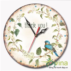 Đồng hồ tranh Dyvina tròn T023
