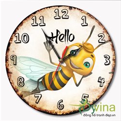 Đồng hồ tranh Dyvina tròn T029