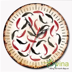 Đồng hồ tranh Dyvina tròn T032