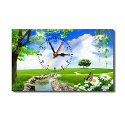 Đồng hồ tranh Trong xanh Dyvina B1525-98