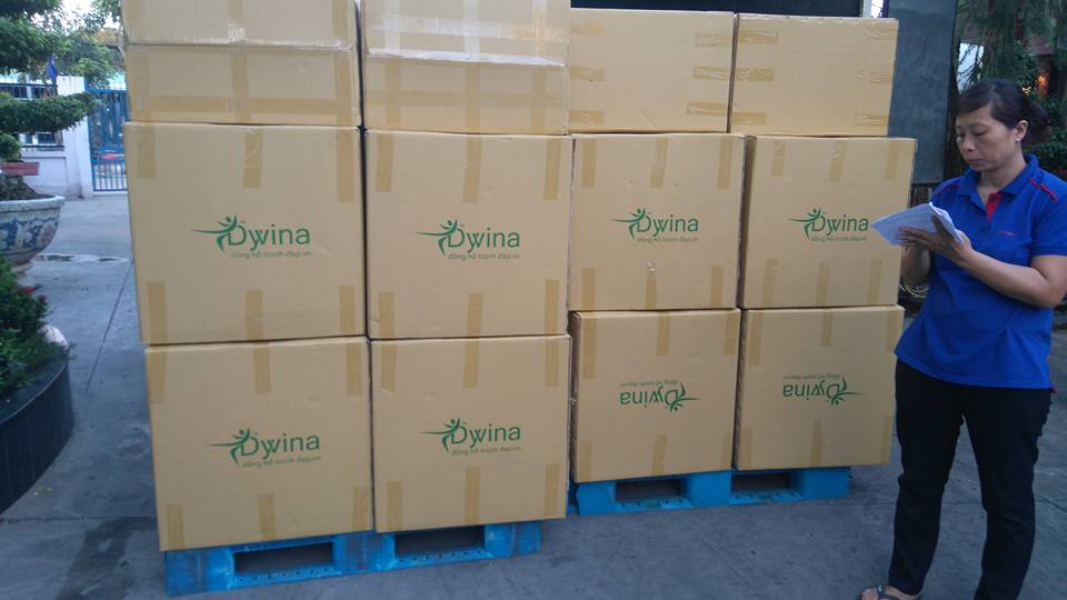 Những chuyến hàng DYVINA làm đẹp không gian nhà Việt