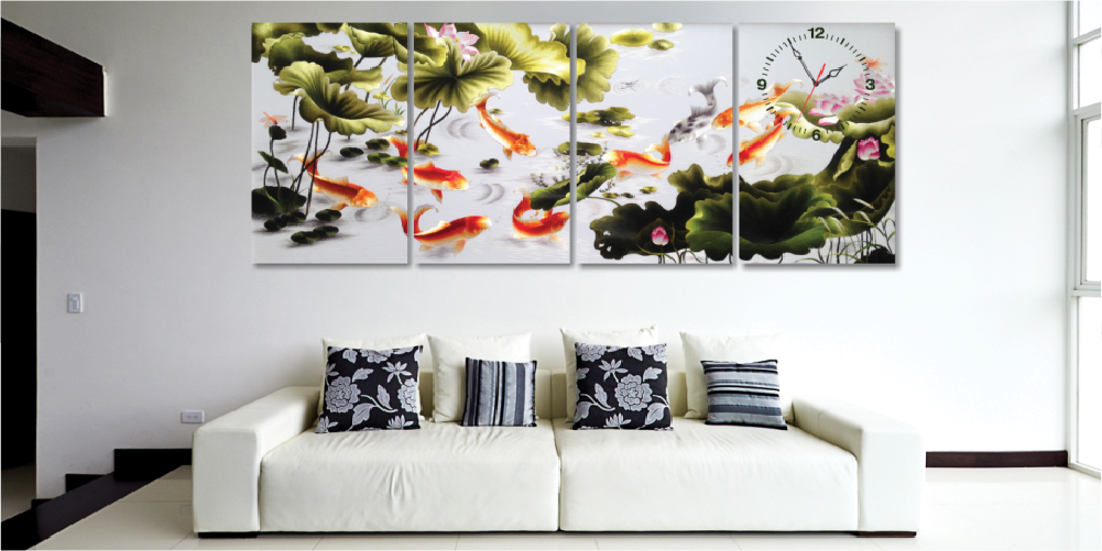 Quà mừng tân gia Tranh đồng hồ Dyvina - Quà mừng tân gia